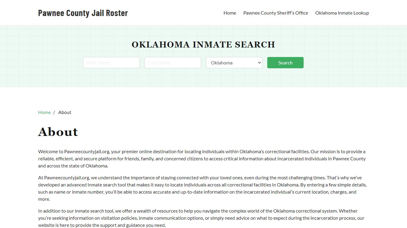 About - pawneecountyjail.org